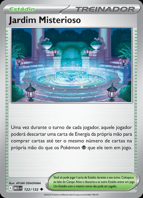 Jardim Misterioso, ME01 122/132, Incomum