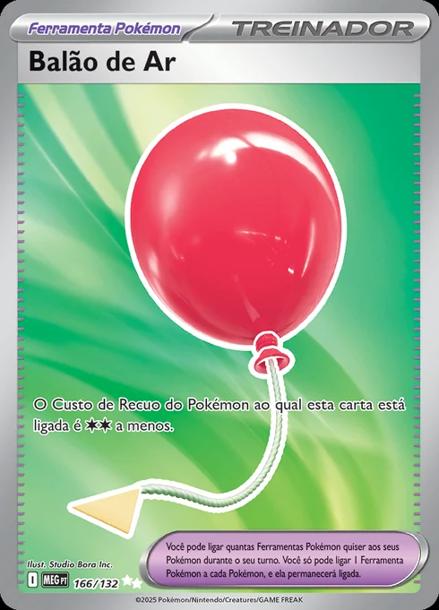 Balão de Ar, ME01 166/132, Ultra Rara