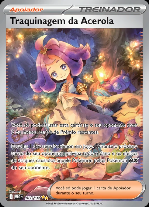 Traquinagem da Acerola, ME01 183/132, Rara Ilustração Especial