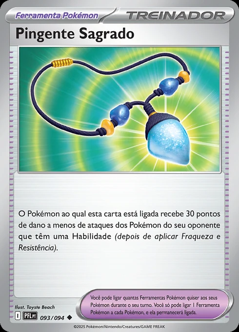 Pingente Sagrado, ME02 093/094, Incomum