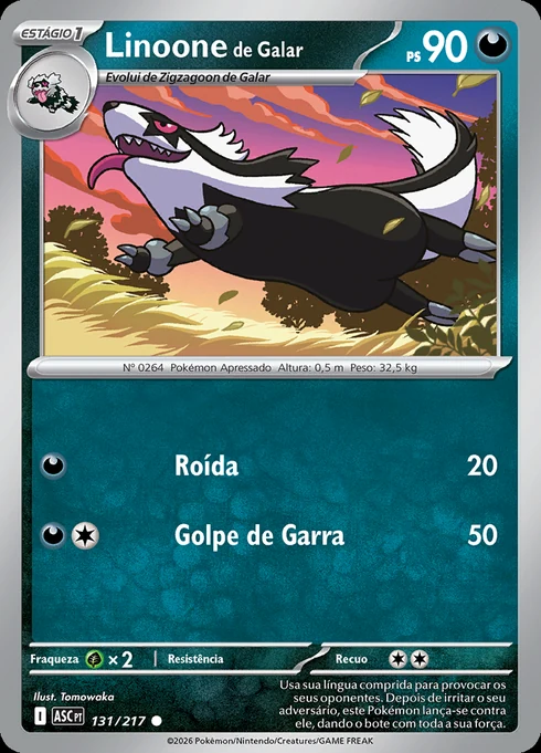 Linoone de Galar, ME2.5 131/217, Comum