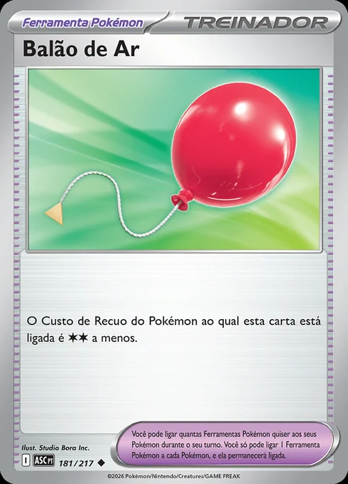 Balão de Ar, ME2.5 181/217, Incomum