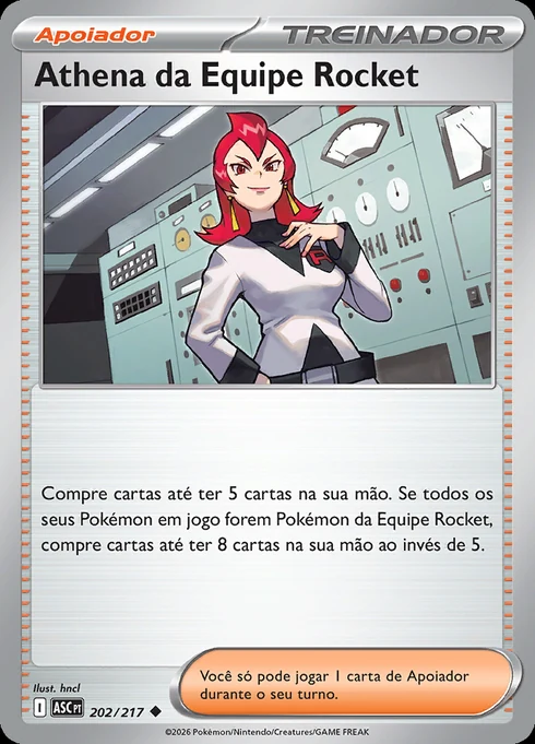 Athena da Equipe Rocket, ME2.5 202/217, Incomum