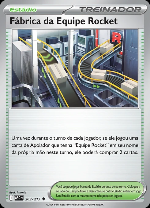 Fábrica da Equipe Rocket, ME2.5 203/217, Incomum
