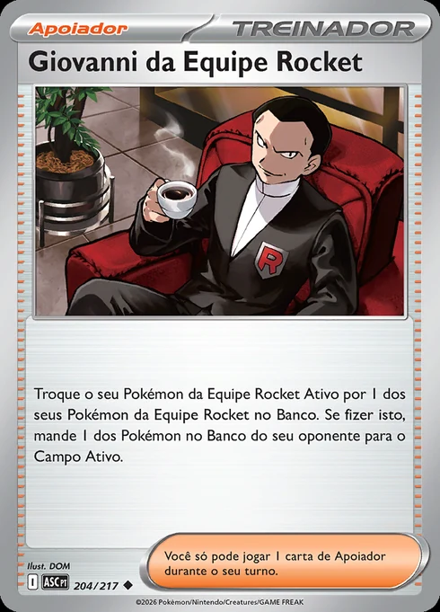 Giovanni da Equipe Rocket, ME2.5 204/217, Incomum