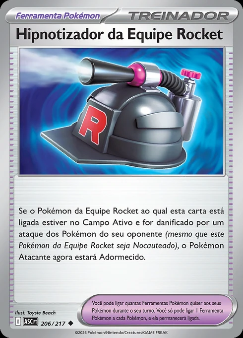 Hipnotizador da Equipe Rocket, ME2.5 206/217, Incomum