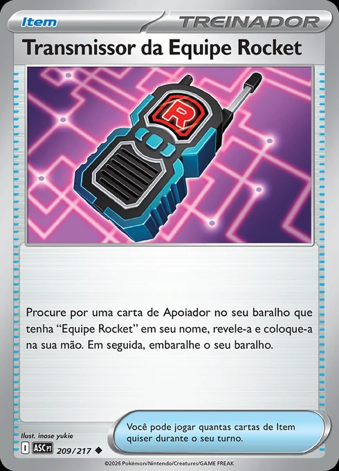 Transmissor da Equipe Rocket, ME2.5 209/217, Incomum