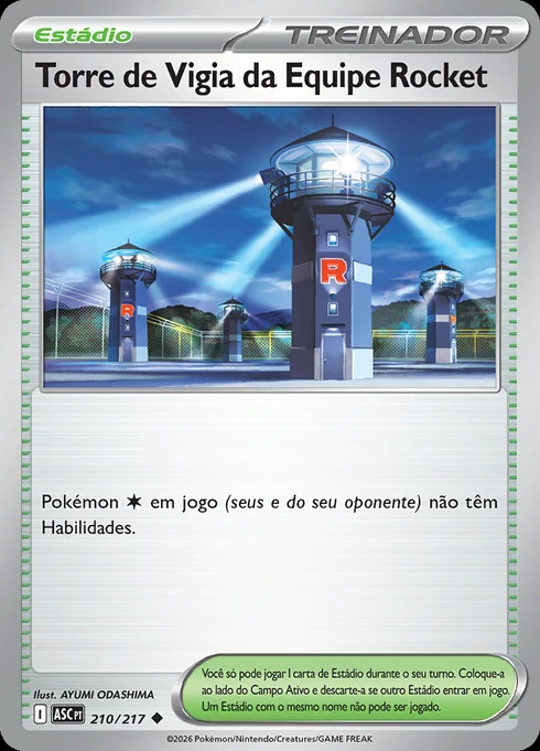 Torre de Vigia da Equipe Rocket, ME2.5 210/217, Incomum