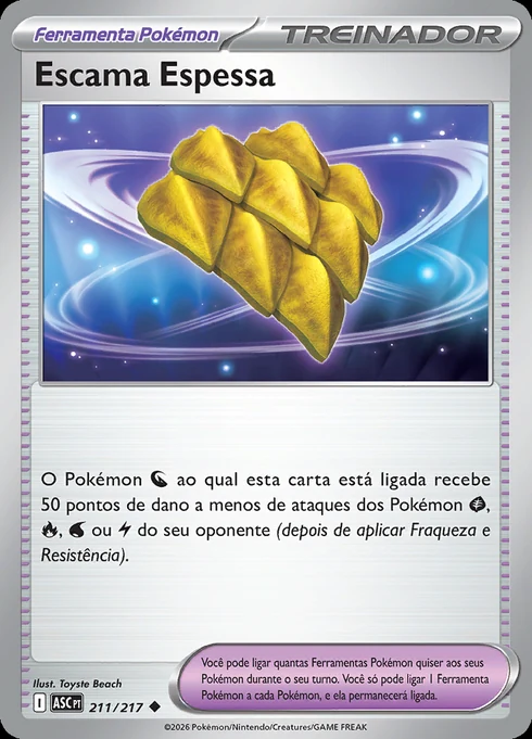 Escama Espessa, ME2.5 211/217, Incomum