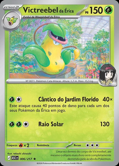 Victreebel da Érica, ME2.5 006/217, Rara