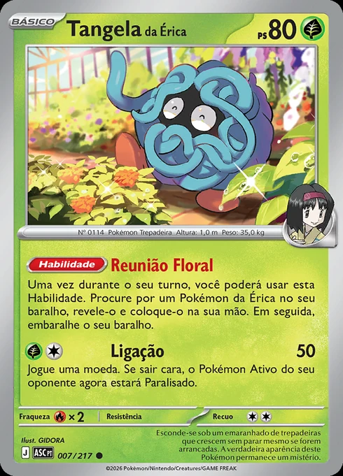 Tangela da Érica, ME2.5 007/217, Comum