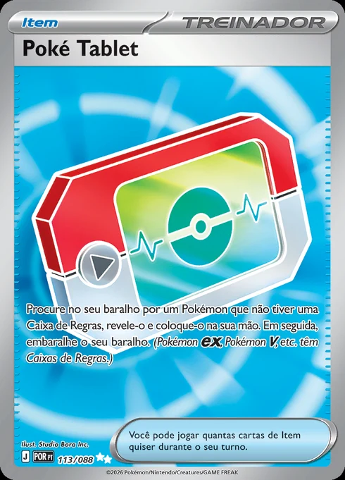 Poké Tablet, ME03 113/088, Ultra Rara