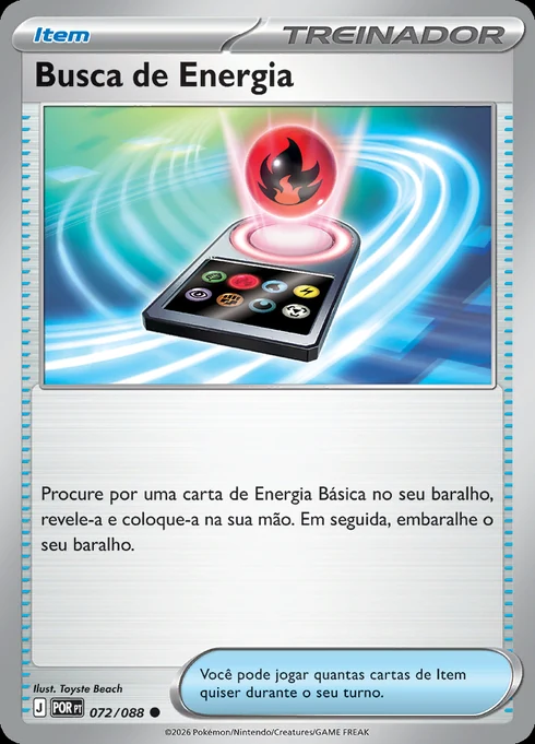 Busca de Energia, ME03 072/088, Comum