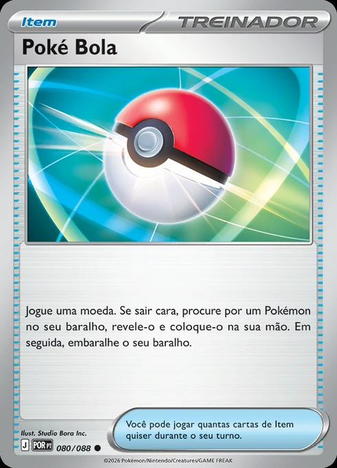Poké Bola, ME03 080/088, Comum
