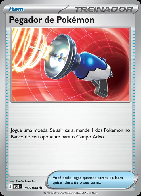 Pegador de Pokémon, ME03 082/088, Comum