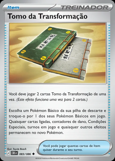 Tomo da Transformação, ME04 083/086, Incomum