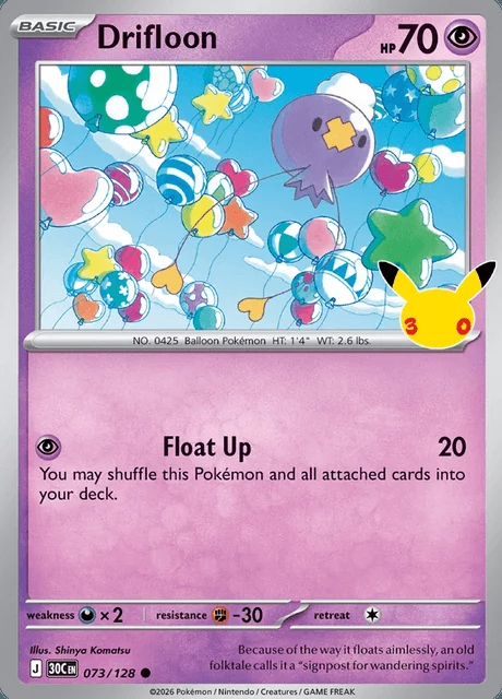 Drifloon, 30C 073/128, Comum