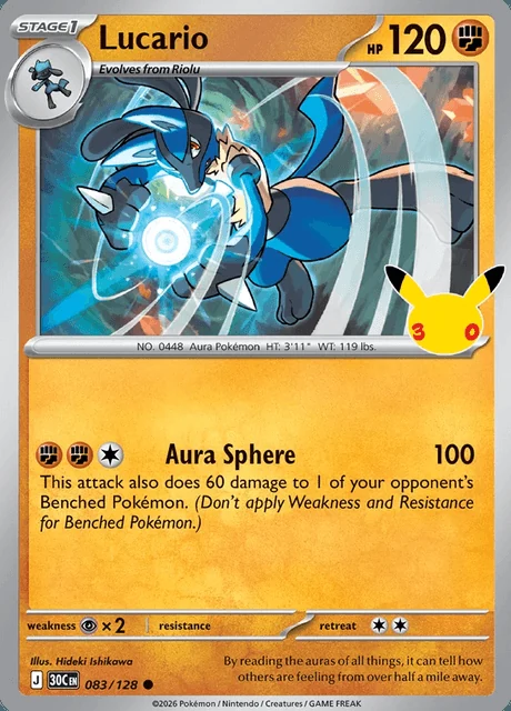 Lucario, 30C 083/128, Comum
